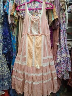 SPELL SaMPLE ULTRA RaRE Cinder Midi Dress PiNK Make An Offer!